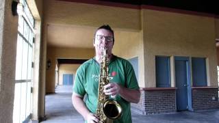 Couesnon Monopole Conservatoires Tenor Sax Saxophone Sound Test [upl. by Ahsaelat363]