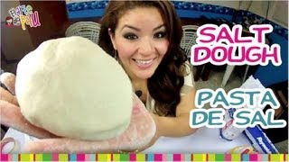 How to make Salt Dough  Cómo hacer masa de sal [upl. by Schott]