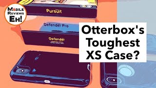 Otterbox Defender PRO vs Otterbox Defender vs Otterbox Pursuit  iPhone XS Tough Case Comparison [upl. by Wivestad]