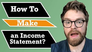 How to Prepare an Income Statement Step by Step [upl. by Howes]