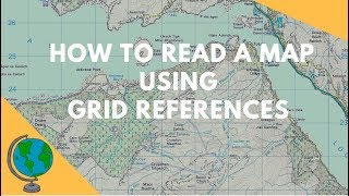 How to read Maps  Grid References Geography Skills [upl. by Yrag]