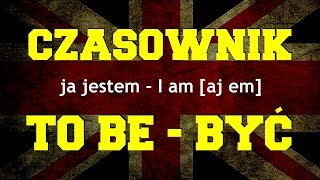 Odmiana to be czasownik być po angielsku [upl. by Milson]