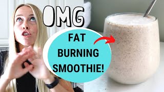 My Daily FAT BURNING SMOOTHIE That Uses FRUIT Intermittent Fasting Smoothie Recipe [upl. by Prince]