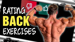 Back Exercises Rated [upl. by Elimaj]