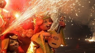 The Fallas Festival ValenciaSpain English version [upl. by Siubhan912]