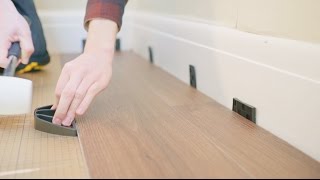 How To Fit Luxury Vinyl Click Flooring [upl. by Ardekahs128]