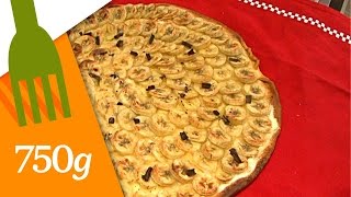 Tarte fine à la banane  750g [upl. by Azarcon]