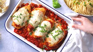 Chicken Parmesan with Homemade Marinara Sauce [upl. by Ydnis]