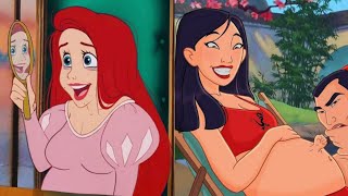 What If Disney Princesses Were Pregnant 🤰 [upl. by Emmery]