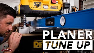 Thickness Planer Tune Up and Maintenance [upl. by Dercy754]