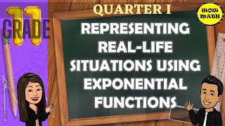 REPRESENTING REALLIFE SITUATIONS USING EXPONENTIAL FUNCTIONS  GRADE 11 GENERAL MATHEMATICS Q1 [upl. by Ehtiaf678]