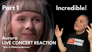 Reacting to AURORA  Live in Nidarosdomen  PART 1 [upl. by Eberle]