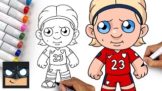 How To Draw Erling Haaland [upl. by Verene]