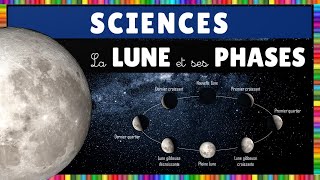 Sciences  La lune et ses phases [upl. by Notlim]