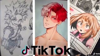 My Hero Academia Art TikTok Compilation 4 [upl. by Garris]