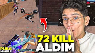 72 KİLL ALDIM YENİ KİLL REKORUM  PUBG MOBİLE [upl. by Llenreb]