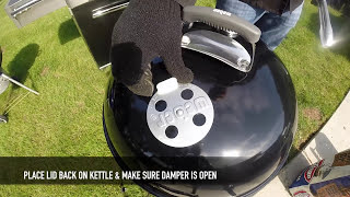 How To Use Your New Weber Kettle Grill  Weber Grills [upl. by Zile]