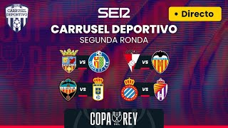 🏆⚽️ La SEGUNDA RONDA de la COPA DEL REY 202324  EN DIRECTO [upl. by Mairim]