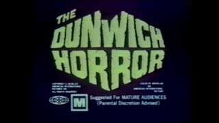 The Dunwich Horror 1970 TV trailer [upl. by Ellette]