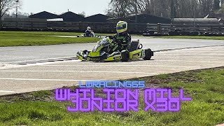 Whilton Mill Junior X30 onboard [upl. by Bodrogi60]