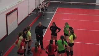 Serve Receive Volleyball Drill Progression [upl. by Schonfeld239]