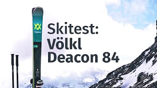 Skitest Völkl Deacon 84  lohnt sich der AllmountainSki [upl. by Hinman907]