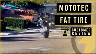 MotoTec 2000W Fat Tire Electric Scooter Customer Review by Electric Bike Paradise [upl. by Malinde]