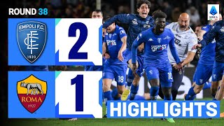 Empoli Roma  21  Gli Highlights  Lega Serie A TIM 2023  24 [upl. by Carling]