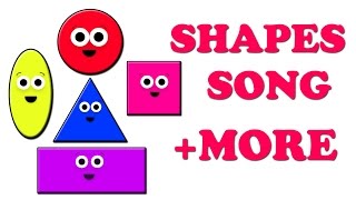 Shapes Song  Abc Song  Number Song Plus More Nursery Rhymes  kids tv [upl. by Mcgraw]