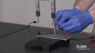 Hoffman Electrolysis Demonstration Apparatus [upl. by Toolis]