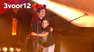 Green Day brings 11 year oldfan out on stage [upl. by Ykcaj79]