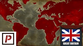 EU4  Timelapse  New British Empire World Conquest  One Faith  One Culture [upl. by Lisabet]