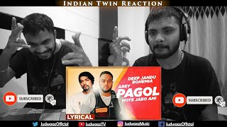 Indian Twin Reaction  Arey Pagol Hoye Jabo Ami  Deep Jandu  Bohemia [upl. by Edva]