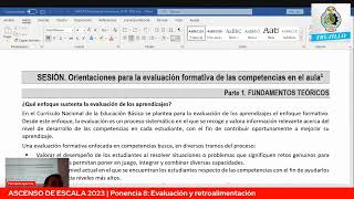 ASCENSO DE ESCALA 2023  TEMA ALIMENTACIÓN Y RETROALIMENTACIÓN [upl. by Nolyd]