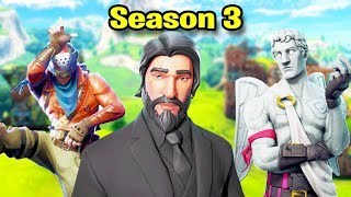 Fortnite SEASON 3 Montage Best Moments Highlights amp Nostalgia [upl. by Ednew]