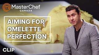 Omelette Perfection in 4 Minutes  MasterChef Canada  MasterChef World [upl. by Neale]