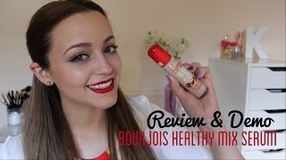 Review amp Demo Bourjois Healthy Mix Serum [upl. by Eiramik779]