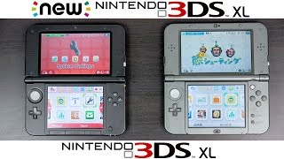 New Nintendo 3DS XL Vs Nintendo 3DS XL Full Comparison [upl. by Esbenshade]