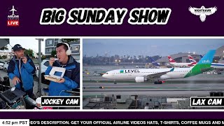 LIVE AIRPORT ACTION at Los Angeles Airport  LAX Plane Spotting [upl. by Flavia]