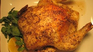 ROASTED CHICKEN ROTISSERIE  How to ROAST A WHOLE CHICKEN Recipe [upl. by Telrahc4]