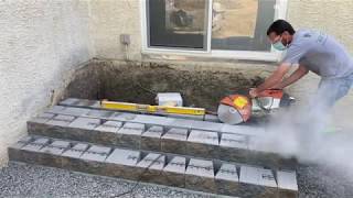 The Proper Way to Install a Paver Step [upl. by Harbour]