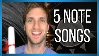 Easy Piano Songs 🎵 5 Note Beginner Piano Songs [upl. by Joly]