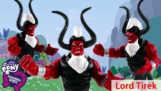 LORD TIREK My Little Pony Frindship is Magic Evil Villains Custom Doll Tutorial  Evies Toy House [upl. by Emiatej]