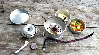 Cooking on Trangia 27 [upl. by Redford]