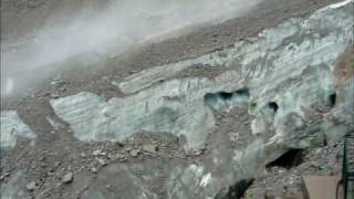 13 July 11 Mer de Glace Debris Flow [upl. by Haral]