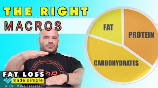 Hitting The Right Macros  Fat Loss Dieting Made Simple 3 [upl. by Jaimie]