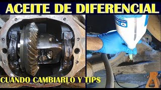 Como cambiar aceite de DIFERENCIAL a detalle y tips adicionales [upl. by Sirrah]