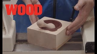 How To Turn a Mortar amp Pestle  WOOD magazine [upl. by Refenej]