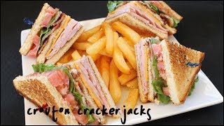 How to Make Club Sandwiches  Club Sandwich Recipe [upl. by Pandolfi191]