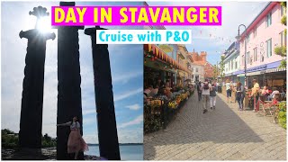 Exploring Stavanger Norway  PampO Britannia Cruise Vlog [upl. by Navap632]